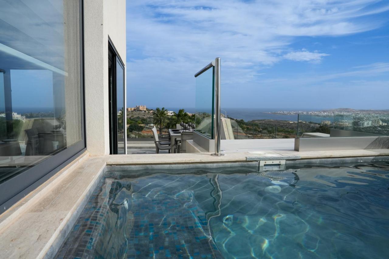 Lux Sea&Country Views With Pool Mellieha Exterior foto